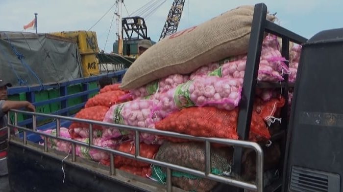 Satgas Pangan Polresta Tanjungpinang Telusuri Dugaan Pengiriman Bawang Tanpa Dokumen