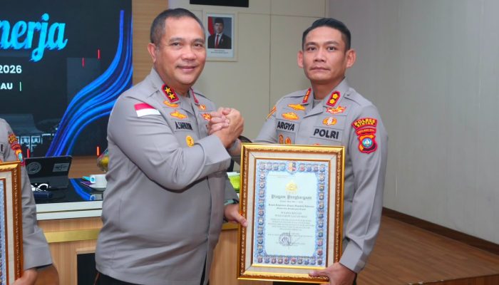 Polres Bintan Raih Predikat Pelayanan Prima Tahun 2025