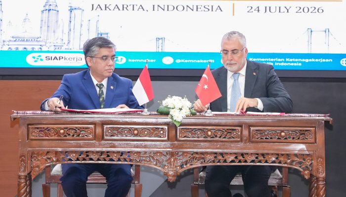 Perkuat Kolaborasi Ketenagakerjaan, Indonesia dan Turki Sepakati Joint Action Plan 2026–2027