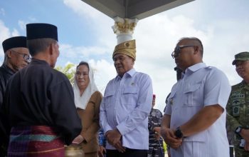 Wagub Kepri Bersama Bupati Cen Sui Lan Sambut Menko Polkam Kunker di Natuna