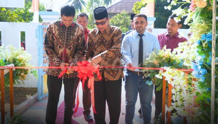 Tingkatkan Kualitas SDM Usia Dini, Wabup Jarmin Resmikan Natuna International Kindergaten