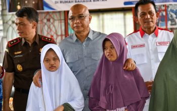 JAM-Intel Kejagung Terkesan Layanan Lansia di Rumah Bahagia Bintan 