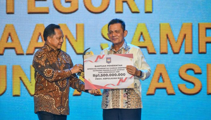 Pemerintah Daerah Berprestasi 2026, Pemprov Kepri Terima Insentif Fiskal Rp1,5 Miliar dari Kemendagri 