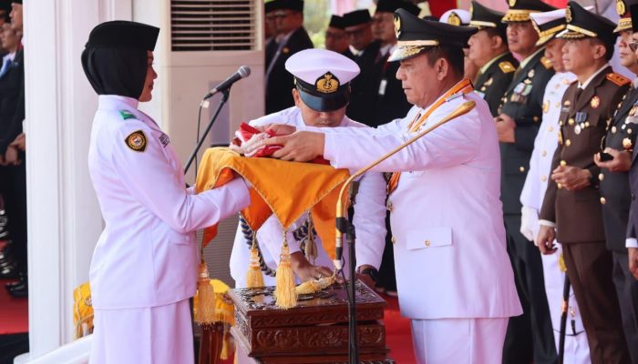Upacara HUT ke-81 RI di Kepri, Gubernur Ansar Paparkan Capaian Program Asta Cita di Kepri