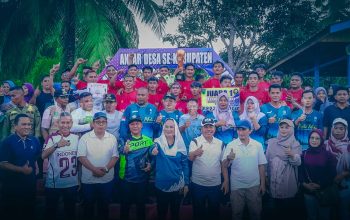 Kelarik Utara Cup 2026, Desa Tanjung Rebut Juara Turnamen Sepak Bola Antar Desa