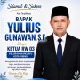 Peroleh 105 Suara, Yulius Gunawan Terpilih Ketua RW 03 Kelurahan Melayu Kota Piring
