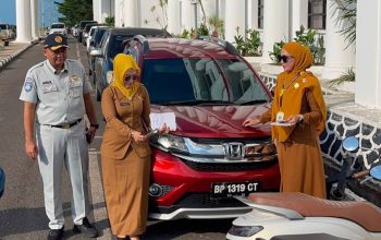 Optimalisasi PAD, Samsat Tanjungpinang Sweeping Mobil ASN Pemprov Kepri 