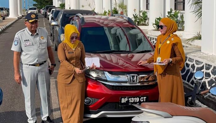 Optimalisasi PAD, Samsat Tanjungpinang Sweeping Mobil ASN Pemprov Kepri 