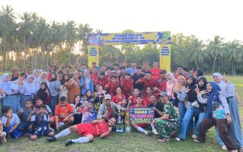 Desa Tanjung Juara I Turnamen Sepak Bola Antar Desa, HUT ke-108 Desa Kelanga