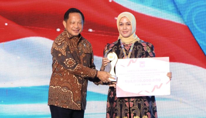 Pemkab Bintan Raih Dua Penghargaan dari Kemendagri, Terima Insentif Fiskal Rp2 Miliar 