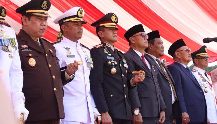 Upacara HUT RI ke-81 Kota Tanjungpinang, Ketua DPRD Bacakan Teks Proklamasi 
