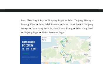Tour de Bintan 2026 Digelar 21-23 Agustus, Ini Rute yang Akan Dilewati Pebalap Mancanegara