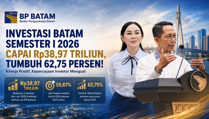 Investasi Batam Tumbuh 62,75 Persen, Amsakar: Jaga Kepercayaan Investor dan Perkuat Kemudahan Berusaha