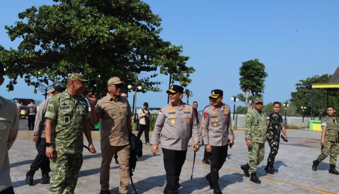 Kapolresta Tanjungpinang Pimpin Pengamanan Kunjungan Menko Polkam RI di Penyengat