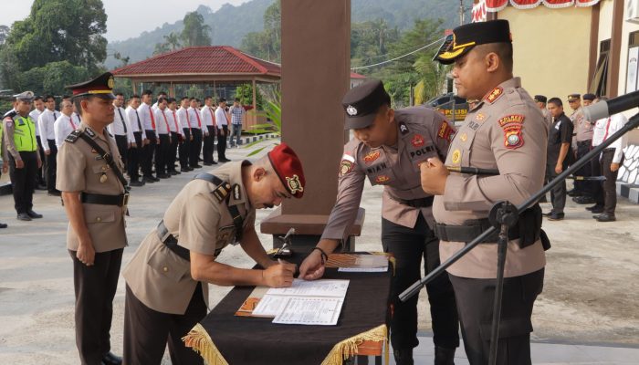 Iptu Yudi Satriawan, S.H. Dilantik Sebagai Kasat Reskrim Polres Kepulauan Anambas