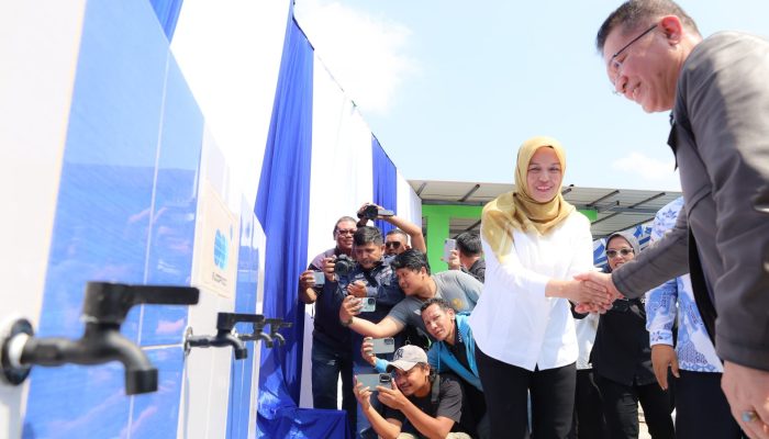 PT Sucofindo Resmikan Bantuan Sumur Bor Untuk Masyarakat Toapaya Bintan