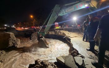 BP Batam dan PT Air Batam Hilir Tangani Kebocoran Susulan Pipa di Muka Kuning