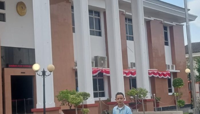 Fatolosa Gulo dan Aktivis GMKI Batam Hadir Langsung Kawal Sidang Praperadilan di PN Batam
