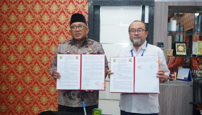 Wako Lis Serahterima Aset BMN dari Kementrian PU 