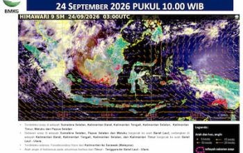 BMKG : Natuna, Anambas, Tambelan Masih Terdampak Kabut Asap Dari Kalimantan