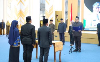 Bupati Roby Lantik 20 Pejabat Pimpinan Tinggi Pratama, Kadiskominfo Tempati Jabatan Baru Kepala Bapperida