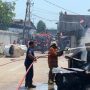 Gudang Barang Bekas di Tanjung Unggat Tanjungpinang Terbakar