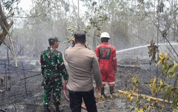 Cegah Karhutla, Polsek Bintan Timur Gencarkan Imbauan Kepada Warga
