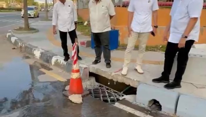 BP Batam Uji Sistem Subdrain di 18 Titik Rawan Genangan Batam Center   