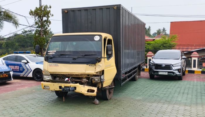 Polresta Tanjungpinang Ungkap Kronologis Tabrakan Beruntun di Km 7
