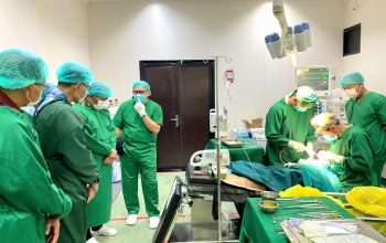 HUT ke-81 TNI, Lanud RSA dan Puskesau Gelar Operasi Bibir Sumbing Gratis 
