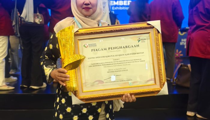 Sentra Industri Kerupuk di Bintan Raih Terbaik 1 Nasional di IHYA 2026