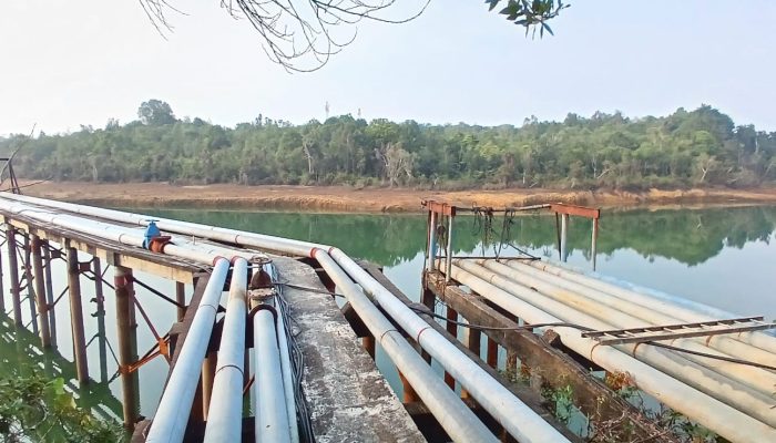 Terdampak Kekeringan, Ketinggian  Permukaan Waduk Sungai Pulai Tanjungpinang 0,56 M