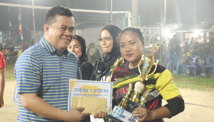 Pemenang Turnamen Voli Semi Open Antar RW Cup V Desa Sebong Lagoi 2026