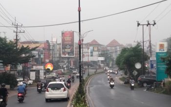 Kabut Asap Melanda Tanjungpinang, BMKG : Jarak Pandang Mendatar 1000 Meter 