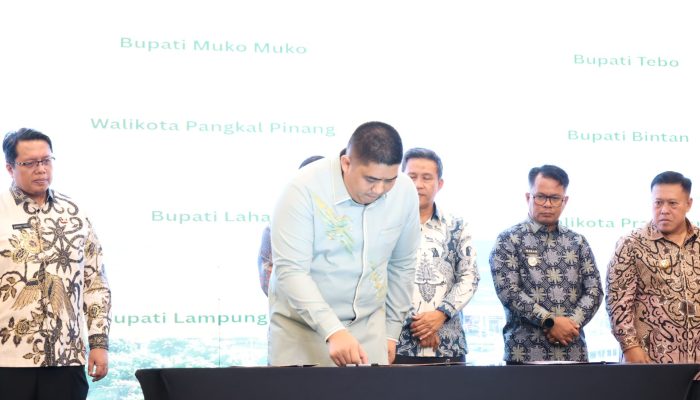 Bupati Bintan Teken Kesepakatan Bersama Percepatan Penyusunan RDTR Regional 1