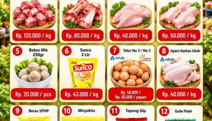Jaga Stabilitas Harga, Pemko Tanjungpinang Akan Gelar Operasi Pasar Selama Dua Hari