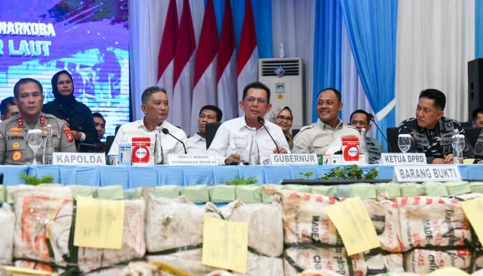 Pengungkapan Penyeludupan 800 Kg Ketamin HCL, Gubernur Ansar: Kepri Tetap Aman Bagi Investasi