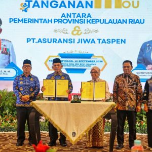 Pemprov Kepri -Taspen Group Tandatangani PKS Penyelenggaraan Asuransi Bagi ASN