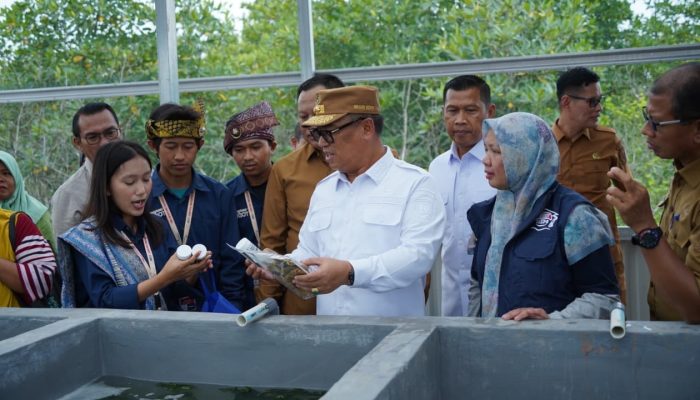 Wagub Kepri Resmikan Rumah Budidaya Rumput Laut di Sembulang Batam