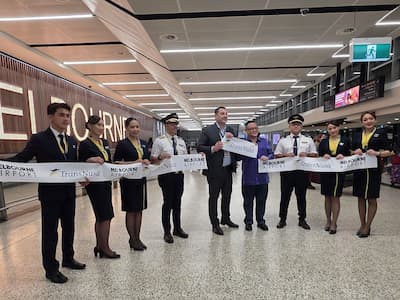 TransNusa Resmi Buka Rute Penerbangan Perdana Bali-Melbourne