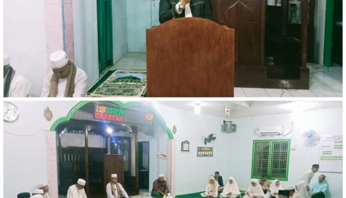 Khataman Al-Qur’an di Masjid Darul Wustho, Camat Syuparman Ajak Warga Makmurkan Masjid