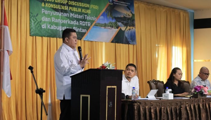 FGD RDTR dan Konsultasi Publik KLHS, Sekda Ronny : RDTR Mengarahkan Pembangunan Daerah