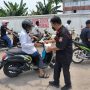 Ancaman Kabut Asap, IKAB Kepri Bagikan Masker di Tanjung Uban hingga Kijang