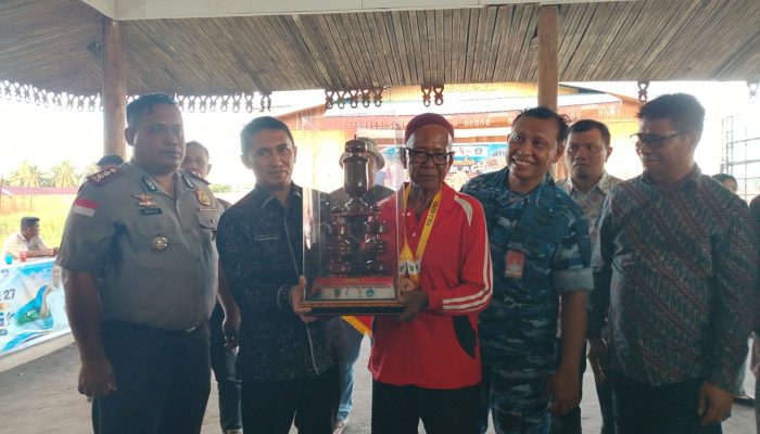 Bunguran Timur Raih Juara Pertama, Turnamen Gasing Sempena HUT Ke-27 Kabupaten Natuna