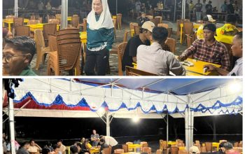 Bupati Cen Sambangi Turnamen Domino Meriahkan HUT Ke-27 Kabupaten Natuna