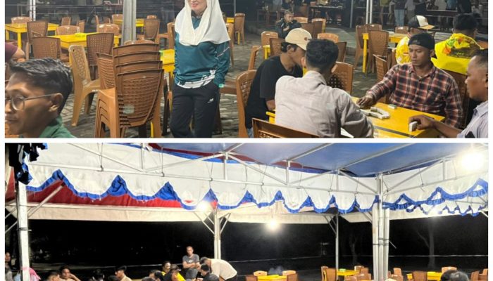 Bupati Cen Sambangi Turnamen Domino Meriahkan HUT Ke-27 Kabupaten Natuna