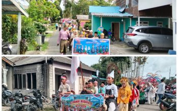 Libatkan 320 Siswa, Pawai Budaya SDN 007 Ranai Darat Gaungkan Dukungan Geopark Natuna