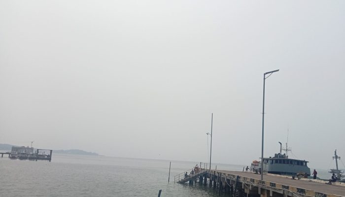 Kabut Asap di Tanjungpinang, BMKG: Jarak Pandang Kisaran 1-2 Km