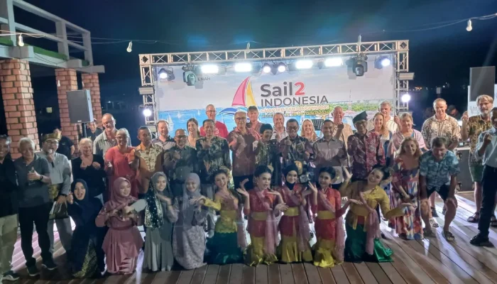 12 Yacht Singgah di Kampung Bugis Tanjungpinang, Disambut Welcome Dinner