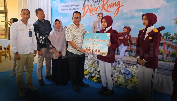 BNI Serahkan Bantuan CSR di Sekolah Rakyat Terintegrasi 32 Natuna